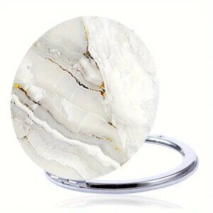 New  2X1X Magnifying Double-Sided Folding Portable Makeup Mirror